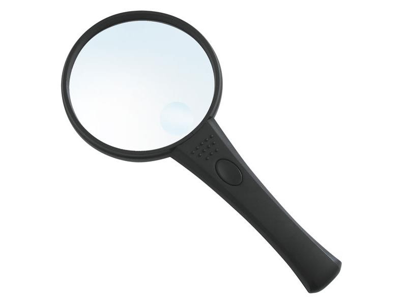 Lupa de mana cu iluminare LED doua trepte de marire MG2B-4 - imagine 4